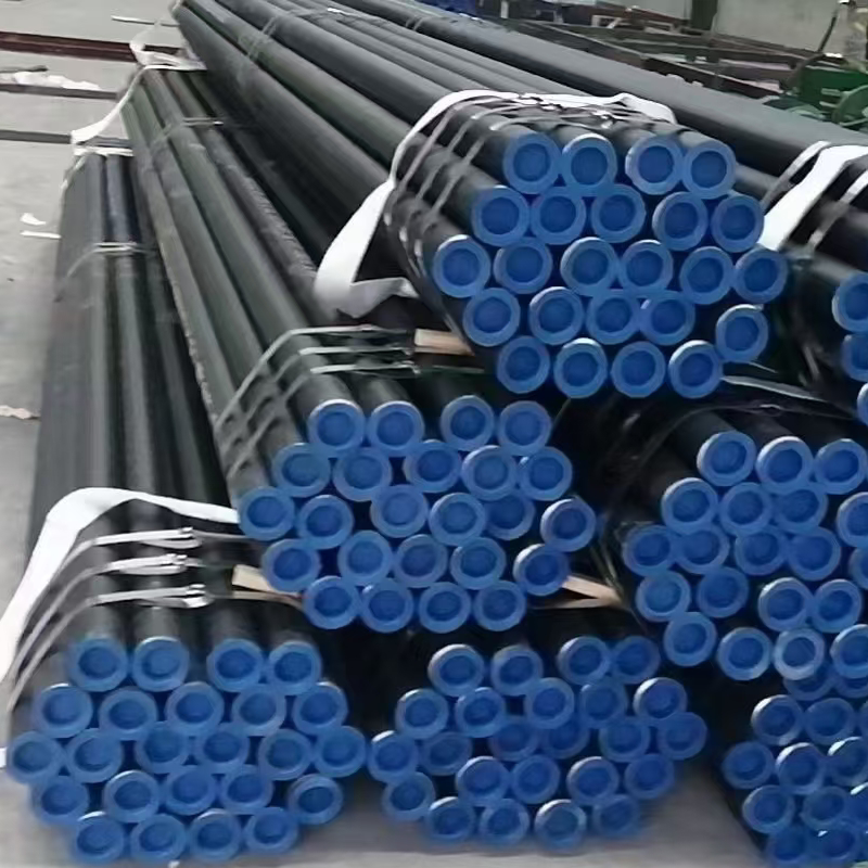 ASTM A106/API 5L  MS Seamless Steel Pipe Manufacturers Carbon Steel Tube Hot Rolled Round Black Iron Pipe Price