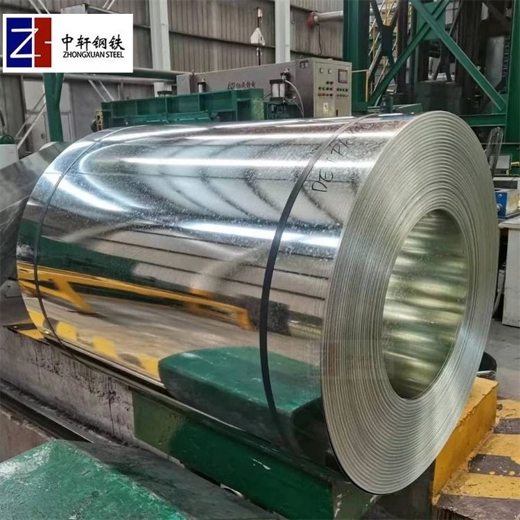 sheet metal coated with zinc