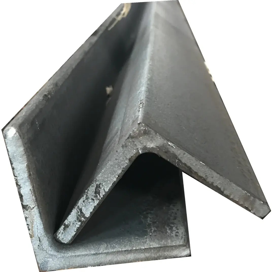 Angle steel standard 50x50 160x160 100x100mm galvanized punched steel slotted cold drawn angle steel