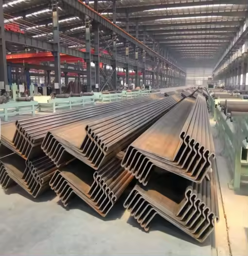 12m cofferdam Competitive Price Corrugated Used z-shaped steel sheet pile