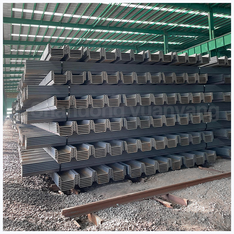 12m cofferdam Competitive Price Corrugated Used z-shaped steel sheet pile