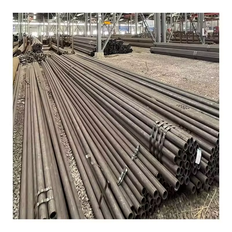 Round Low Carbon Seamless Steel Shaped Pipe Black Q235 xxs Thermally Expanded Seamless Carbon Hot Rolled Steel Pipes