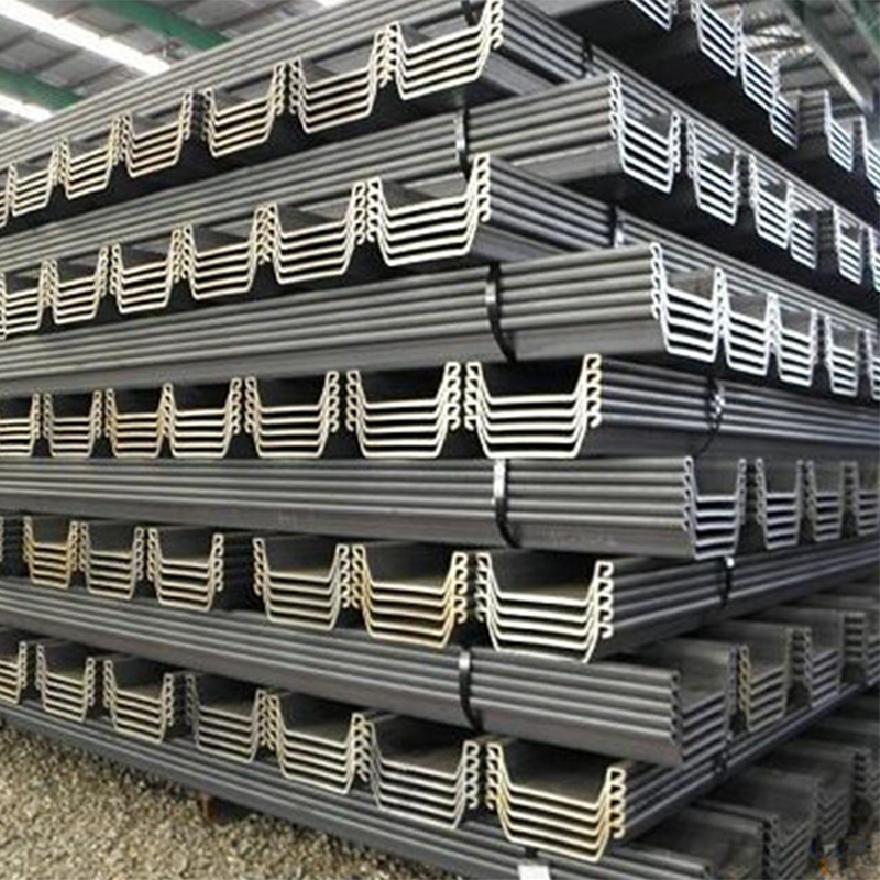 Zhongyu Competitive Price Corrugated 12m cofferdam Used z-shaped steel sheet pile