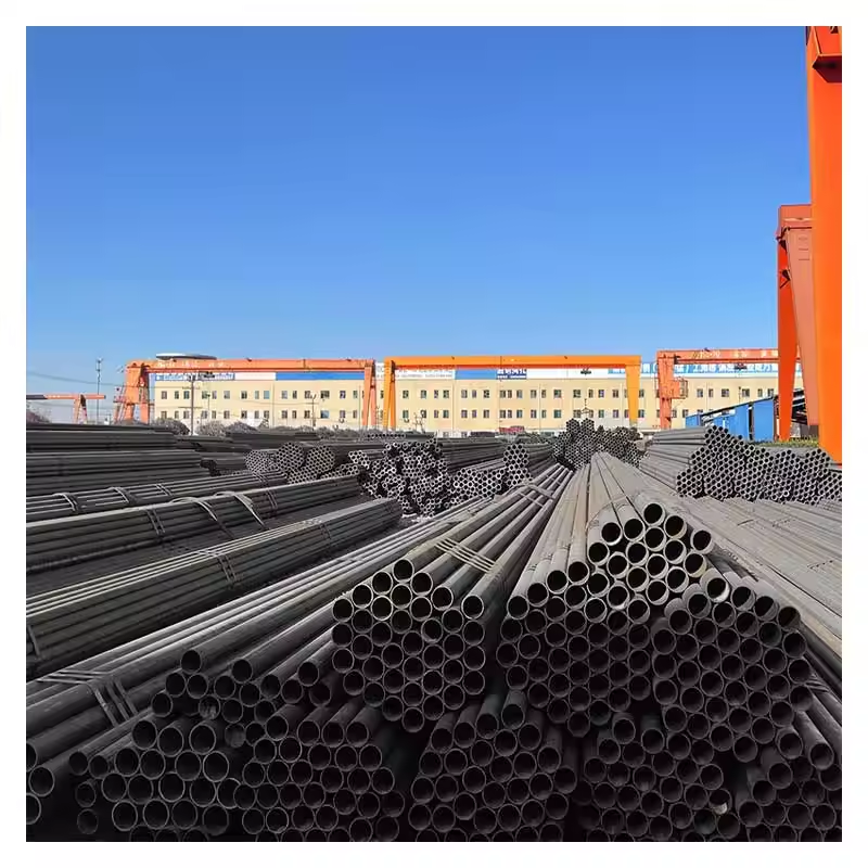 Round Low Carbon Seamless Steel Shaped Pipe Black Q235 xxs Thermally Expanded Seamless Carbon Hot Rolled Steel Pipes