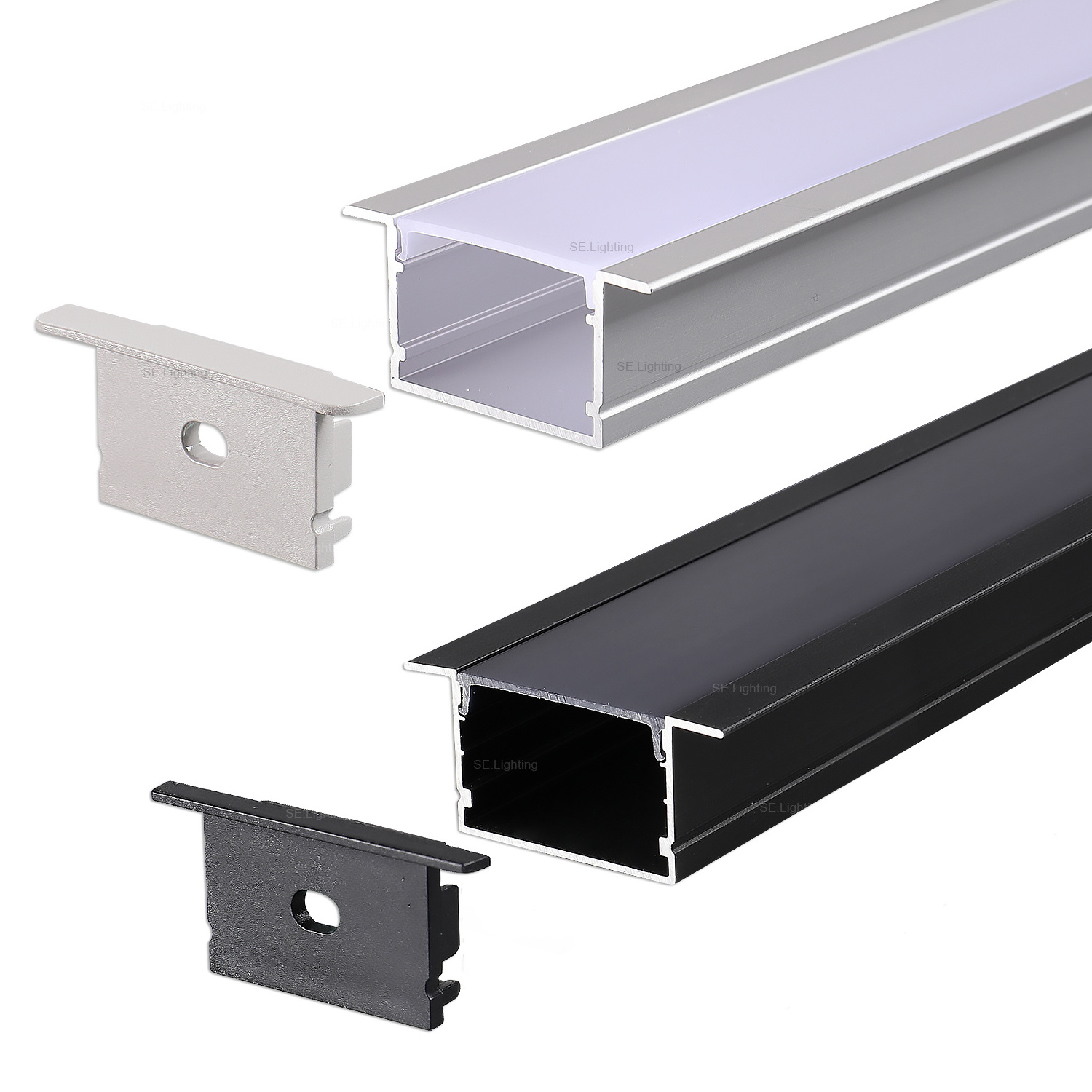 30*20mm Recessed LED Aluminum Profile for LED Linear Light LED Profile Aluminium Channel for LED Strip