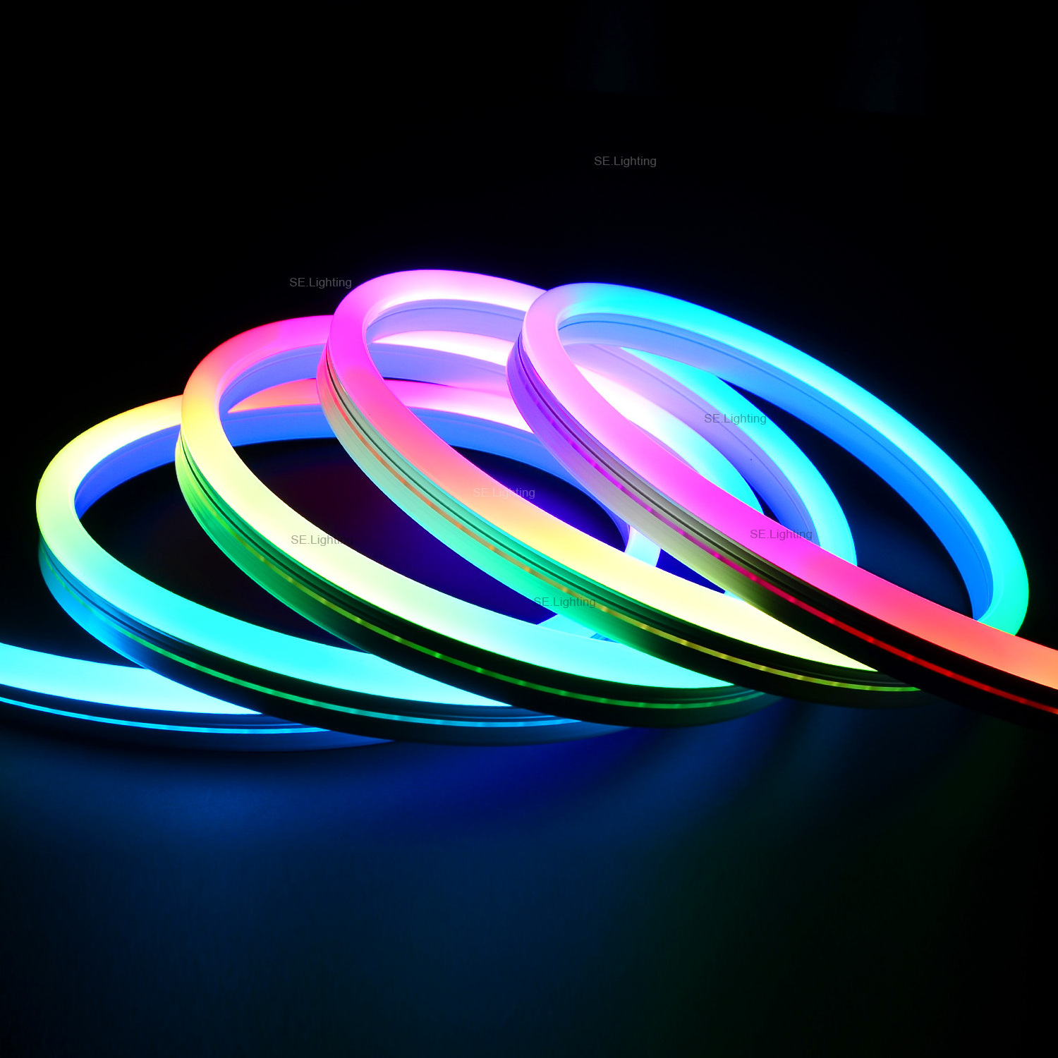 Silicon Neon Rope Light Flexible 24V 5V LED Neon Strip light