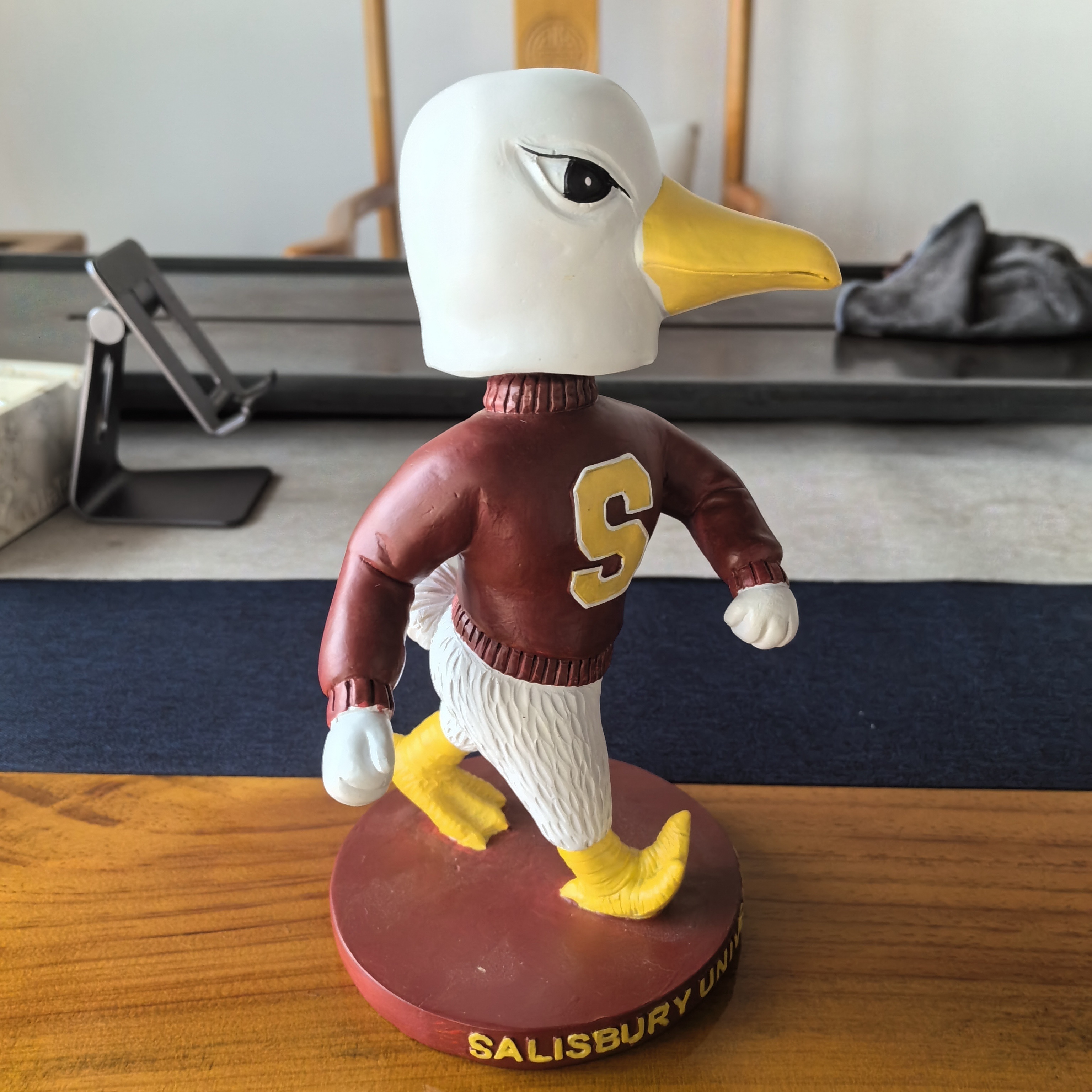 Custom Pet Duck Bobble Head Sports Team Mascot Salisbury Novelty Bobbleheads personalized figurine with engraved text