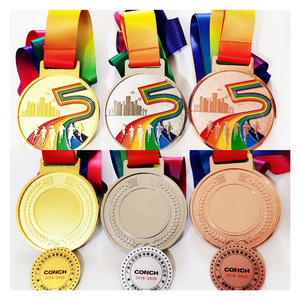 2024 Factory Direct Custom Metal Zinc Alloy Medals Sports Metal for Football Medals and Trophies