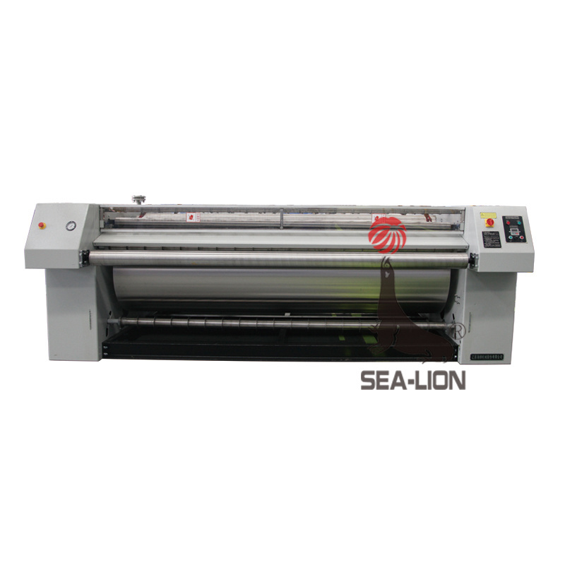 SEA-LION Industrial Flat Work Ironer Hotel Hospital Bedsheet Laundry Roller Ironing Machine