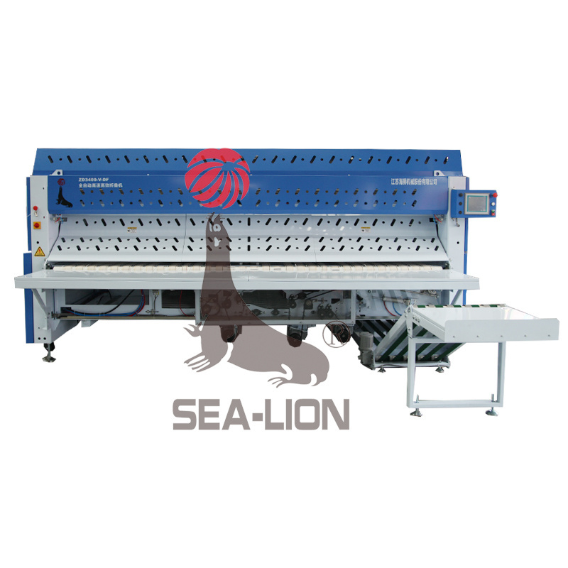 stainless steel sheet linen folder folders folding machine with manual