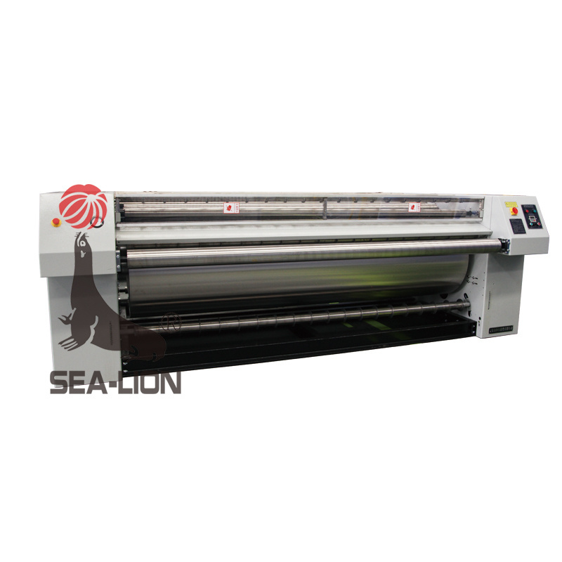 SEA-LION Industrial Flat Work Ironer Hotel Hospital Bedsheet Laundry Roller Ironing Machine