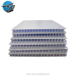 low price 5mm white color printed pp plastic corrugated hollow board 4*8ft coroplast sheet