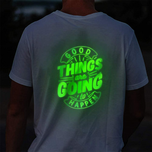 Factory Wholesale Green Glow In The Dark Luminescent film luminous Heat Transfer Vinyl For T-shirts