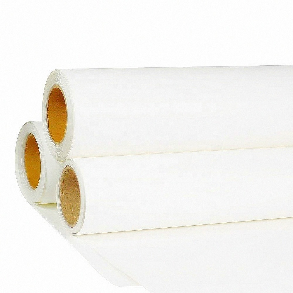 50cmX50mtrs Roll Eco Solvent Ink Printable White Heat Transfer Vinyl Paper Backing Cheap Cost For T-shirts