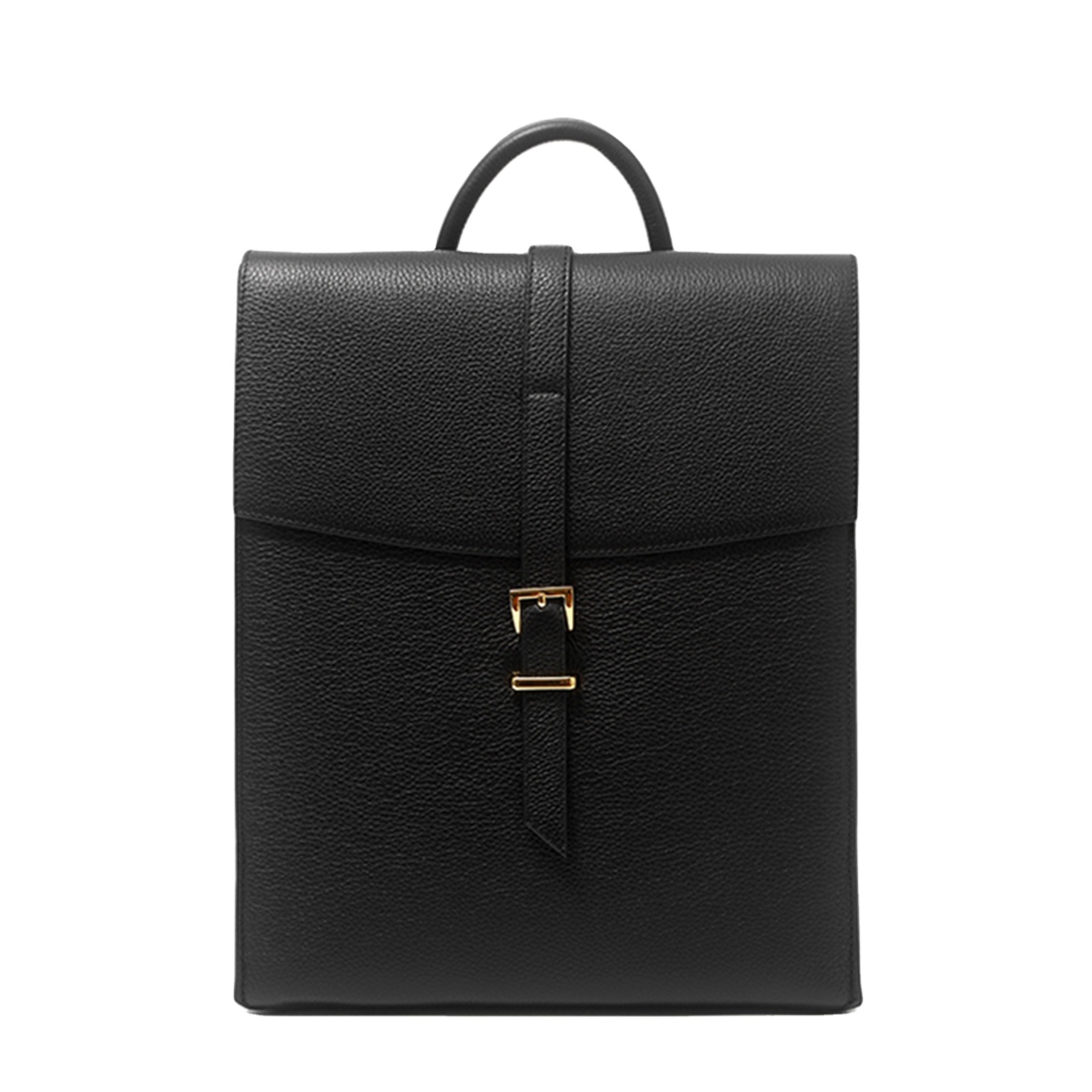 Custom Private Label Woman Travel Laptop Bag 14 Inch Black Eco-friendly Vegan Luxury Leather Backpack