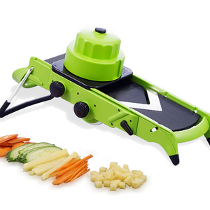 Kitchen Gadgets Adjustable Hand Operated Frozen Meat Onion Watermelon Mandoline Slicer Vegetable Cutter