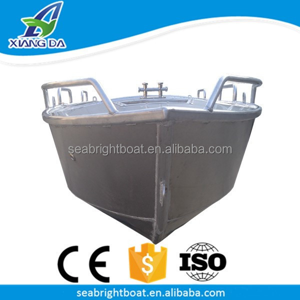 aluminum commercial fishing boat salvage pontoon boats