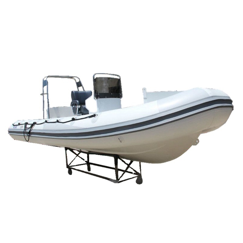 Outboard Engine Type Custom Center Console Aluminum Hypalon RIB Inflatable Dinghy Tender for Sale