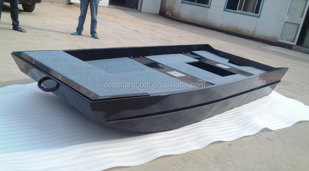 CE Certificate China Welded Aluminum 12 Foot Flat Bottom Fishing Boat for Sale