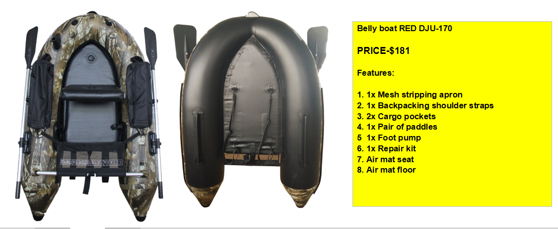 Material PVC Boat Belly Mini Fly  BFishingoat Float Tube Inflatable Pontoon Boat American Belly Boat