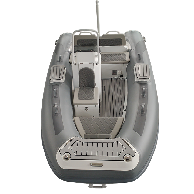 CE RHIB High Speed Folding Rib 380 Deep-v Aluminum Rigid Hull Inflatable Fishing Rowing Rib Boat for Sale