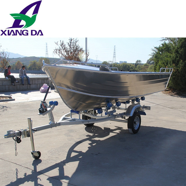 Wholesale price all welded 12ft to 20ft V hull aluminum jet boats for sale