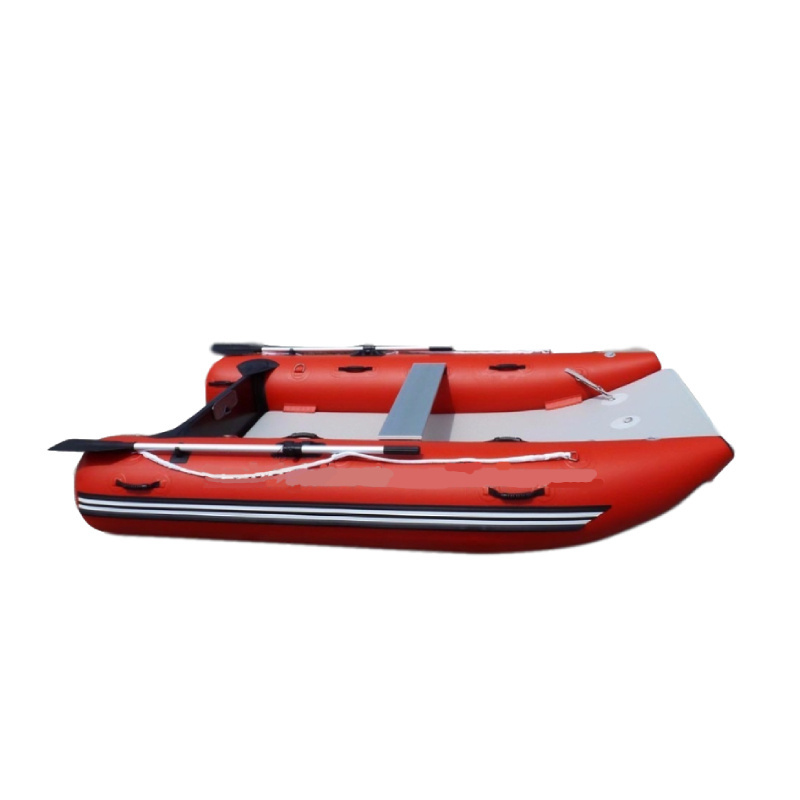 9ft PVC Hull Material Inflatable Pontoon Thundercat Catamaran Commercial Fishing Boat for Sale