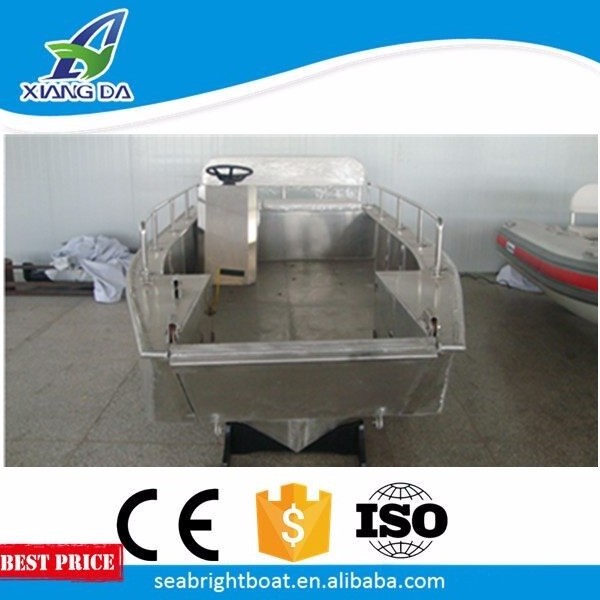 Customized aluminium cheap used pontoon boats for sale