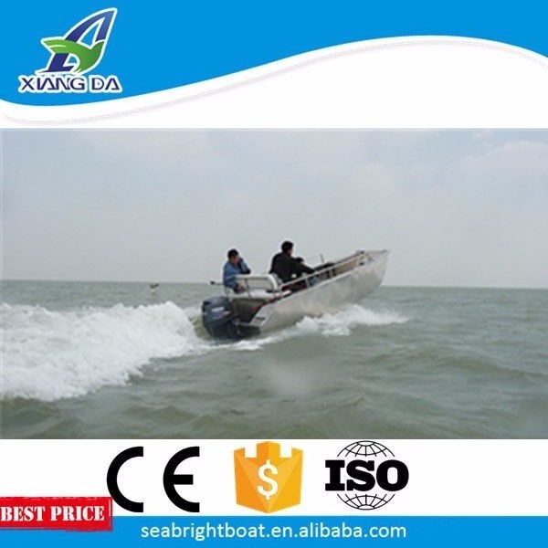 Customized aluminium cheap used pontoon boats for sale