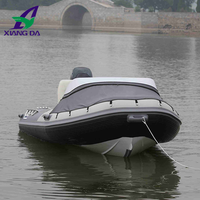 Made-in-China Factory Price  High Speed rib Boat with Outboard Motor jet boat engine sale small fiberglass boat