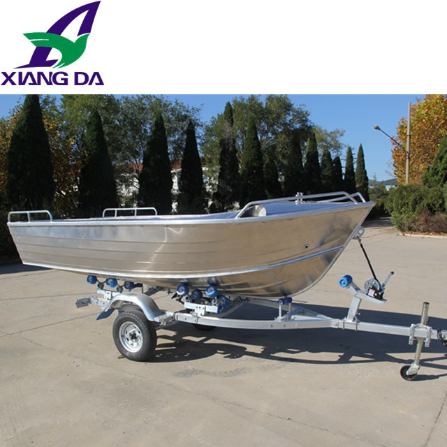 Wholesale price all welded 12ft to 20ft V hull aluminum jet boats for sale