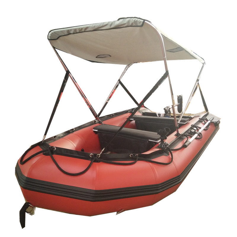 DSA230cm slatted  floor solar fishing boat special size inflatable pvc boat Customized logo Inflatable boat