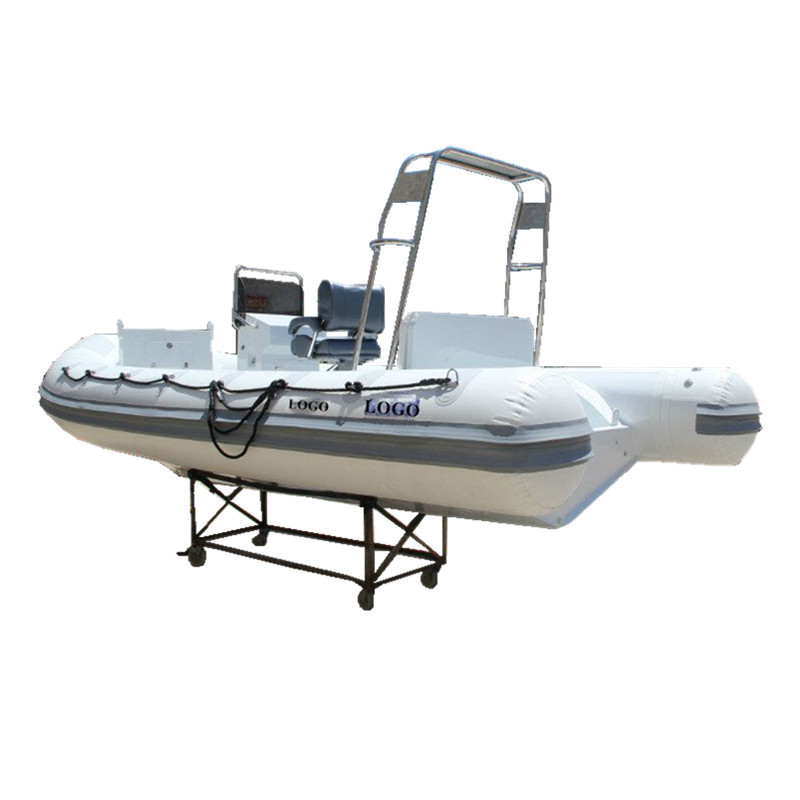 Outboard Engine Type Weihai Custom Center Console Aluminum Hull RIB Inflatable Dinghy for Sale