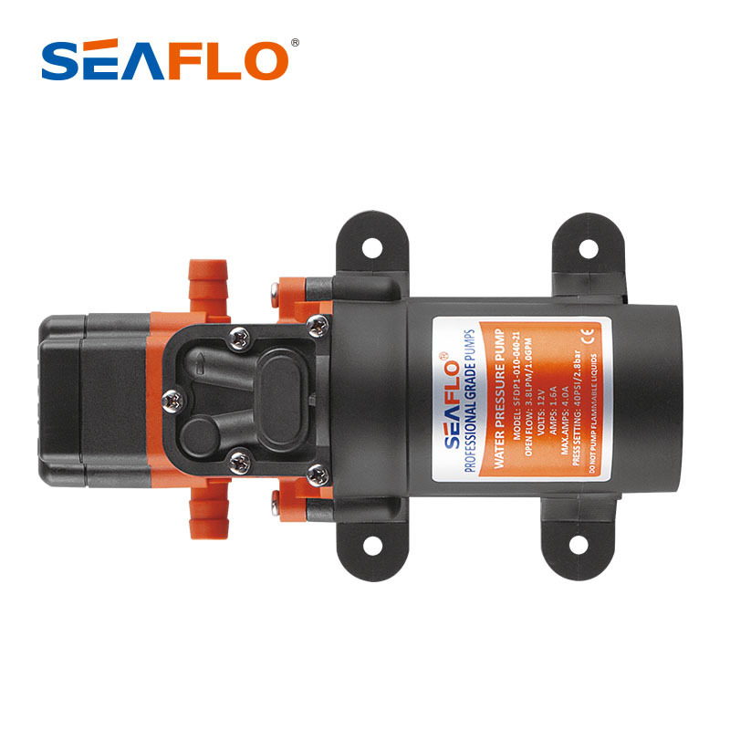 SEAFLO 24V Compact design high pressure water jet pump 40 PSI heavyduty demand switch high pressure water pump