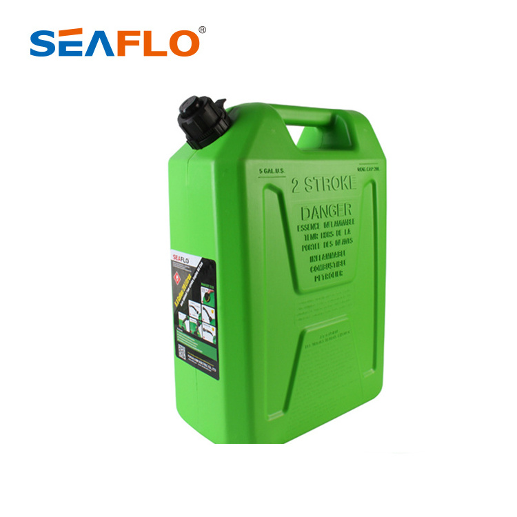 SEAFLO 20 Liter Automatic Shut Off Plastic Water Jerry Can Small Green In China