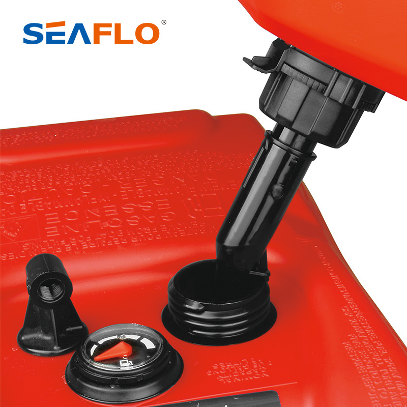 SEAFLO 5 Gallon Plastic Gasoline Can gasolina Fuel Tank 10L Automatic Shut Off Gas Safety Can