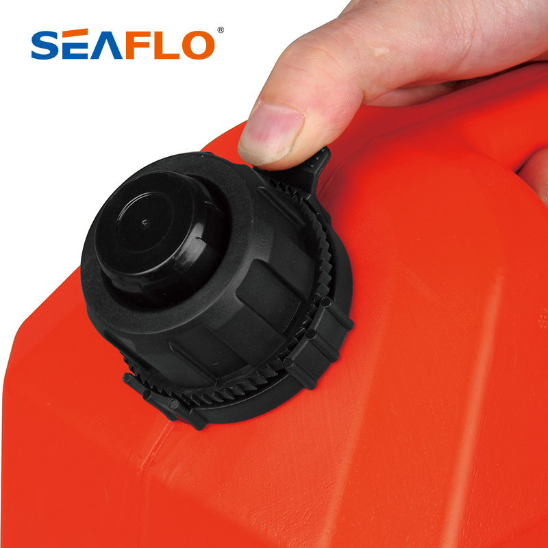 SEAFLO 5 Gallon Plastic Gasoline Can gasolina Fuel Tank 10L Automatic Shut Off Gas Safety Can