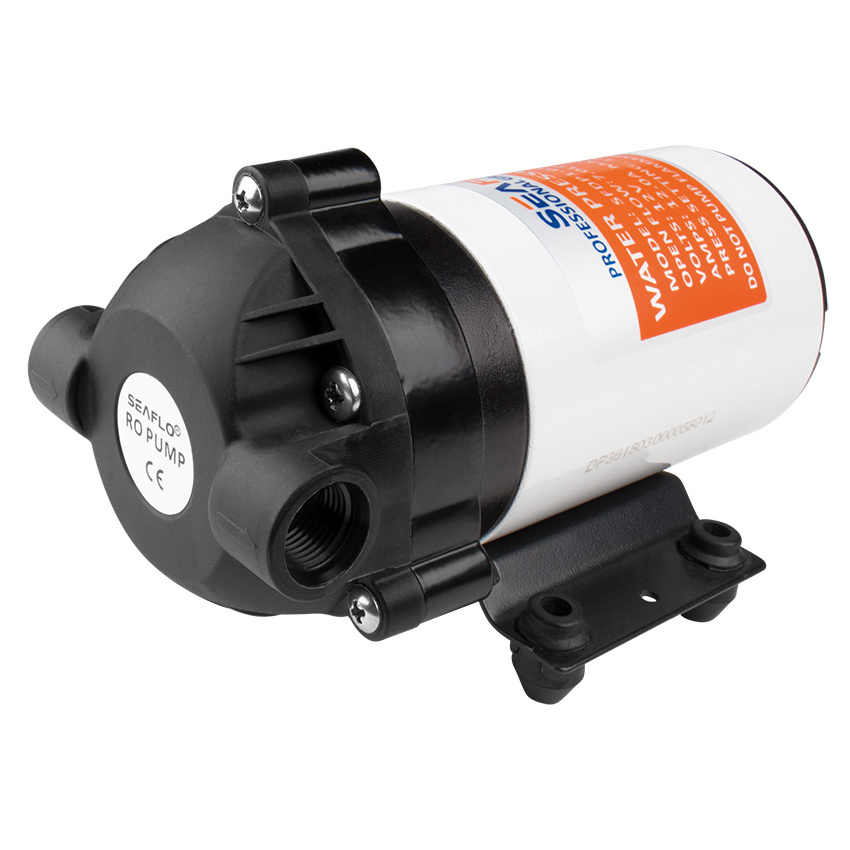 SEAFLO 36 Series RO Diaphragm Pump 220V AC 5.5 GPM 120 PSI Smooth Operation Electric Micro Small Water Pump Booster Pump