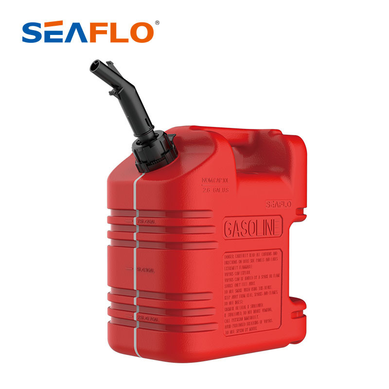 SEAFLO wholesale ATV auto shut off gasoline fuel cans 20 litre jerry can plastic fuel tank jerry can