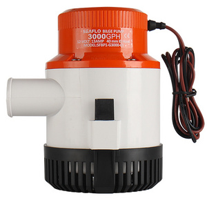 Factory seaflo 12V bilge pump marine large flow submersible pump 3000GPH sea water pump