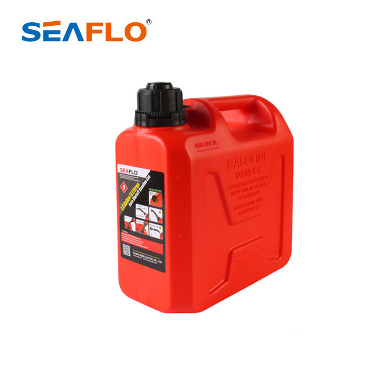 SEAFLO 20L10L 5L Automatic Shut Off Plastic Jerry Can / Gasoline Fuel Tank