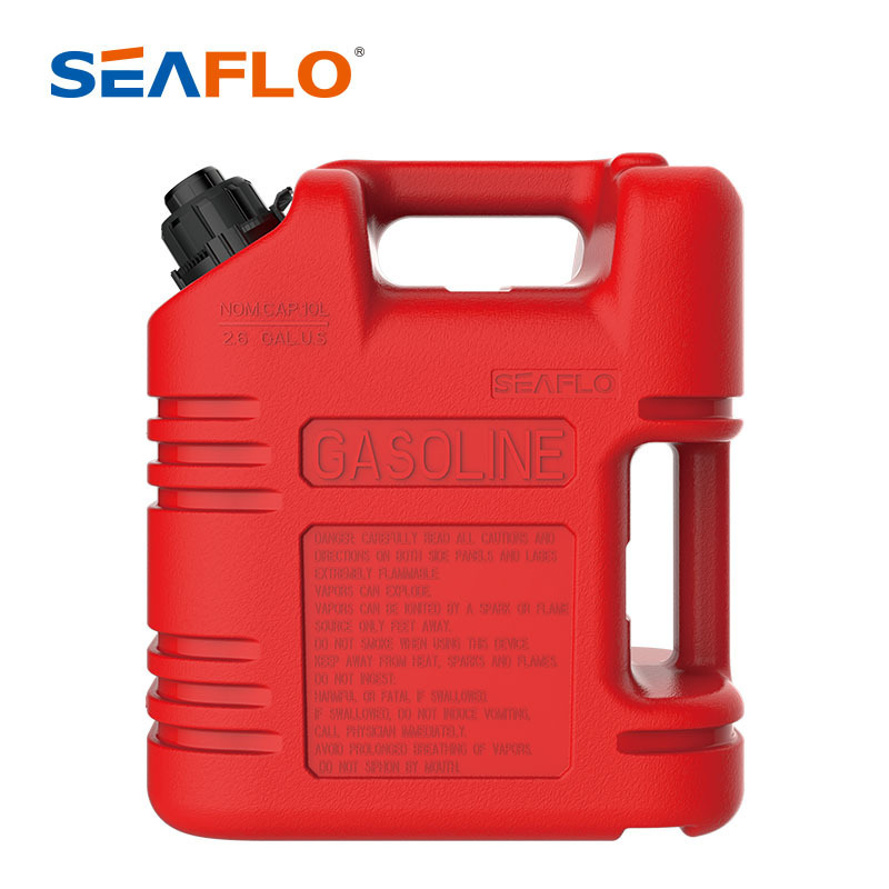 SEAFLO wholesale ATV auto shut off gasoline fuel cans 20 litre jerry can plastic fuel tank jerry can