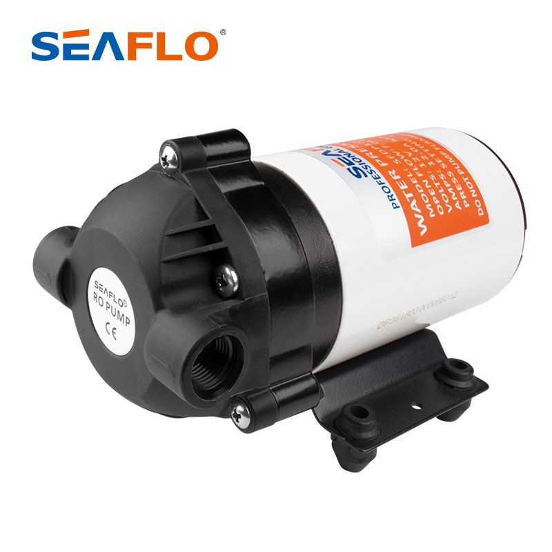 SEAFLO 120PSI On-demand pressure switch floor maintenance pump silent 110v dc self priming electric diaphragm water pump