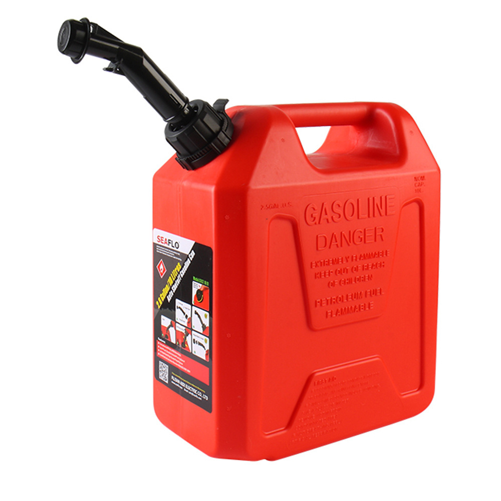 SEAFLO 20L10L 5L Automatic Shut Off Plastic Jerry Can / Gasoline Fuel Tank