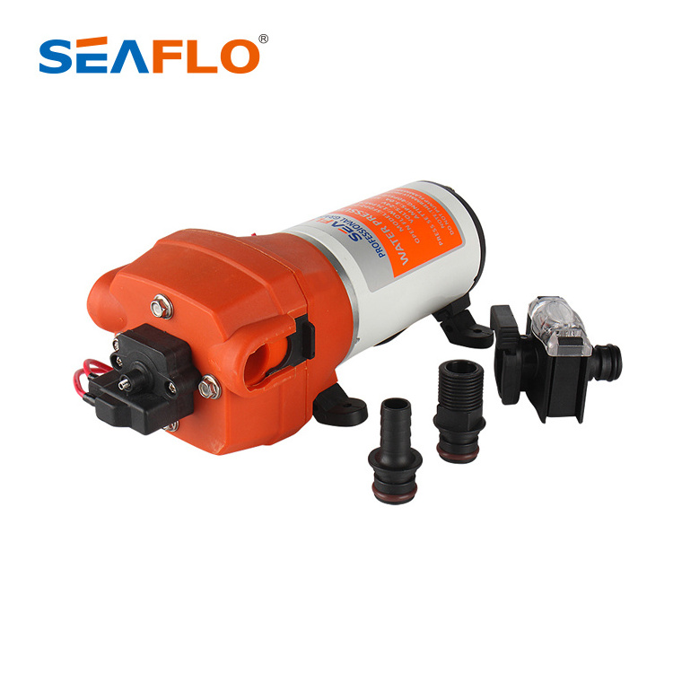 SEAFLO 4.5 GPM Diaphragm Pump 40PSI water pump  12 Volt DC Water Pressure rv Pump for marine