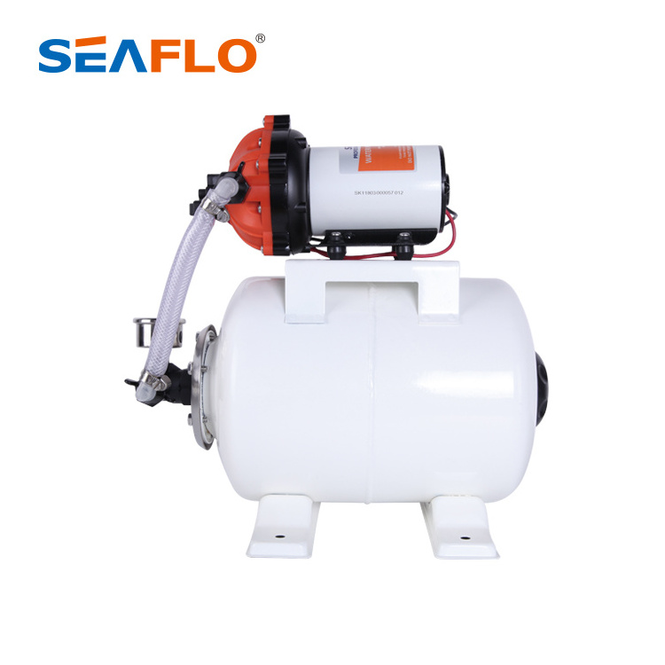 SEAFLO  dc 12v 3.0-5.0GPM  RV Solar Water Pressure Booster Pump Pressure Booster System for Water Supply