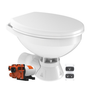 SEAFLO 12v 24v  Quiet Flush  Electric  seawater Toilet  Smart  Marine Toilet