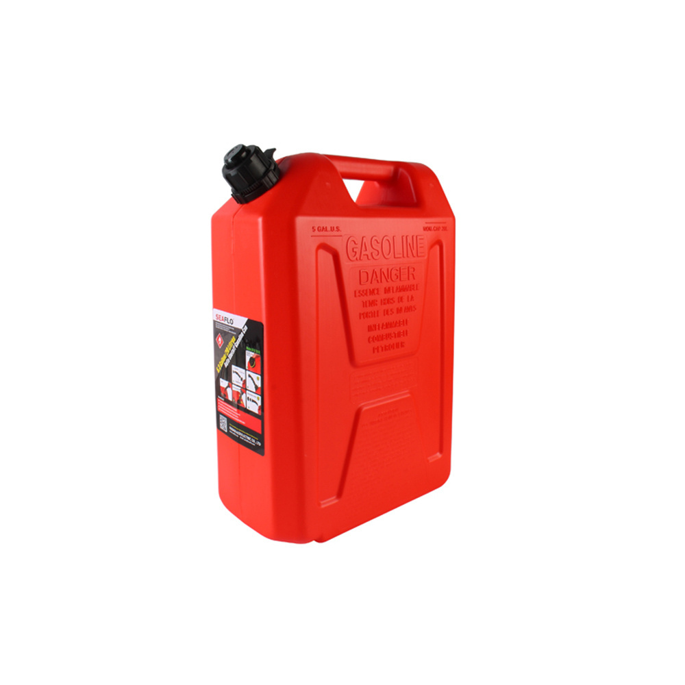 SEAFLO Plastic Tractor Fuel Tank 20L 5.3 Gallon Plastic fuel jerry can Container