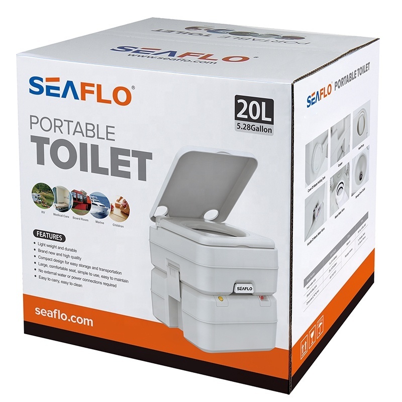 SEAFLO 20L rv toilet portable camper van accessories rv truck camper accessories