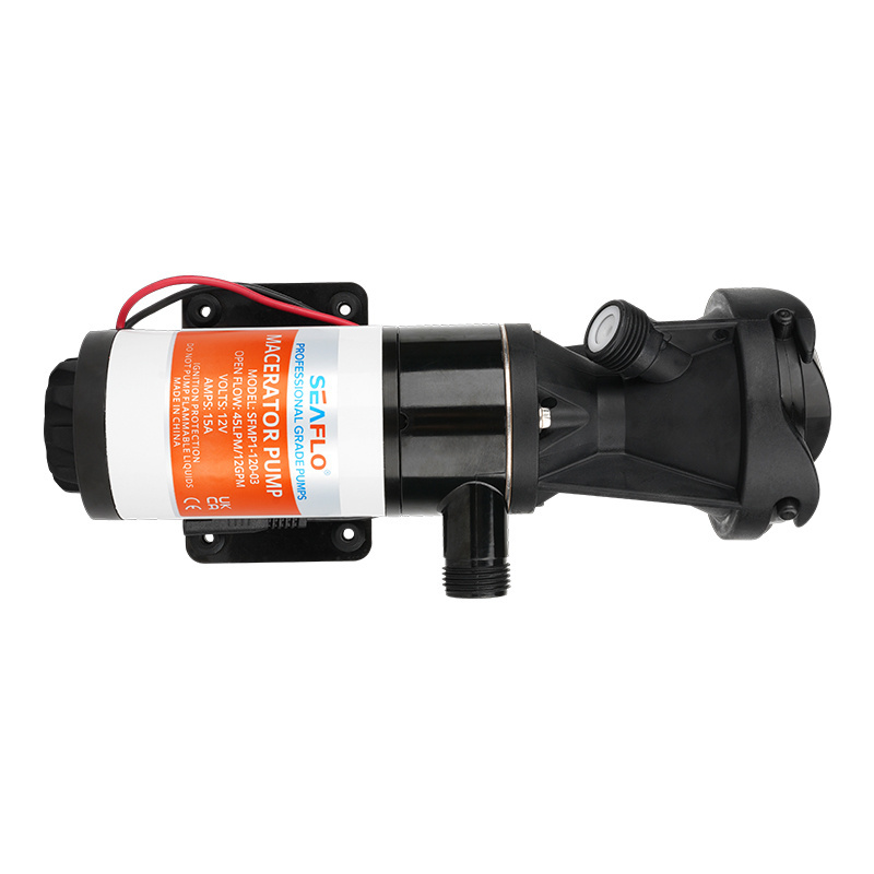 SEAFLO 12V DC 12GPM Macerator pump sewage pump for RV marine toilet waster water pump